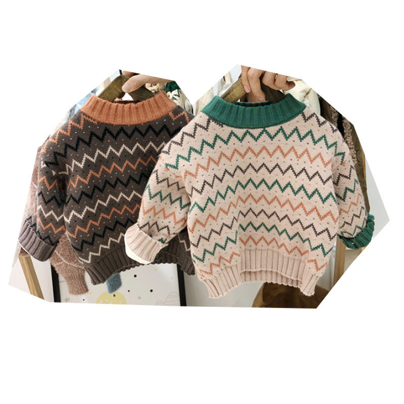 Korean Version Of Childrens Clothing Mens And Womens Baby Sweater Bigbuy