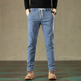 Loose Straight Casual Pants Stretch Sports Trousers Bigbuy