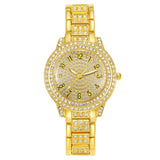 Women's Starry Rhinestone Watch Digital Roman Diamond Bigbuy