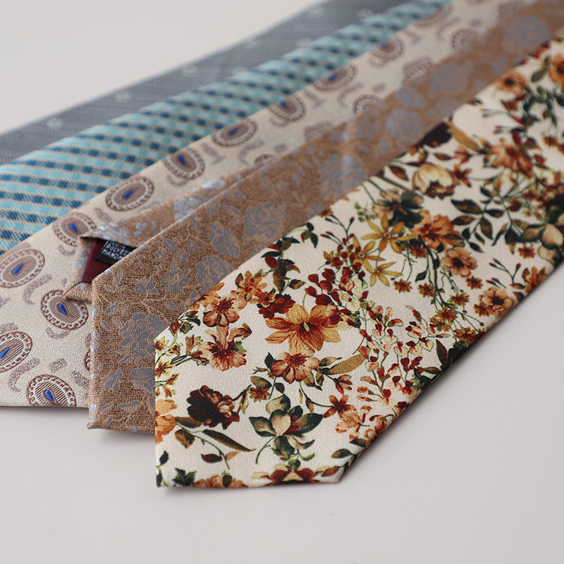 Korean Style Retro Light Color Hong Kong Style Tie Bigbuy