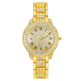 Women's Starry Rhinestone Watch Digital Roman Diamond Bigbuy