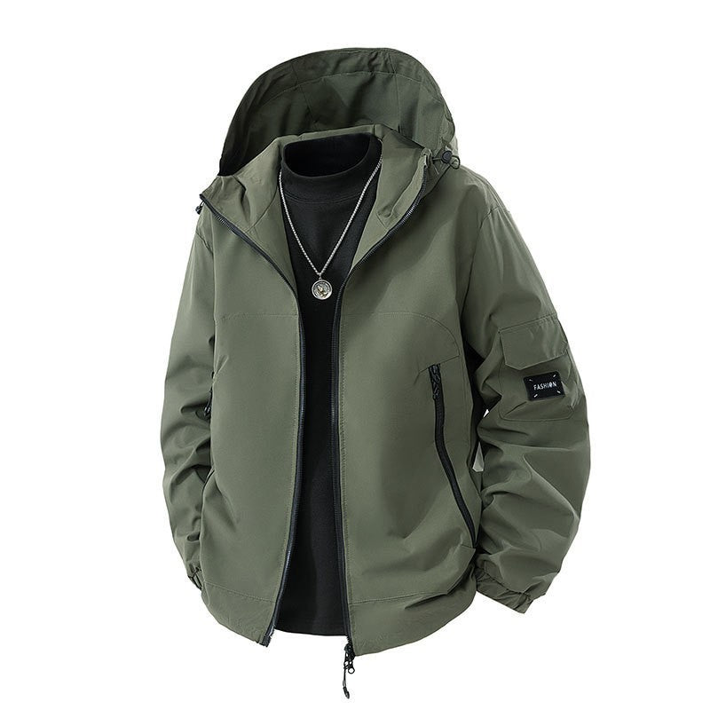 Brand Loose Cargo Windproof Jacket Bigbuy