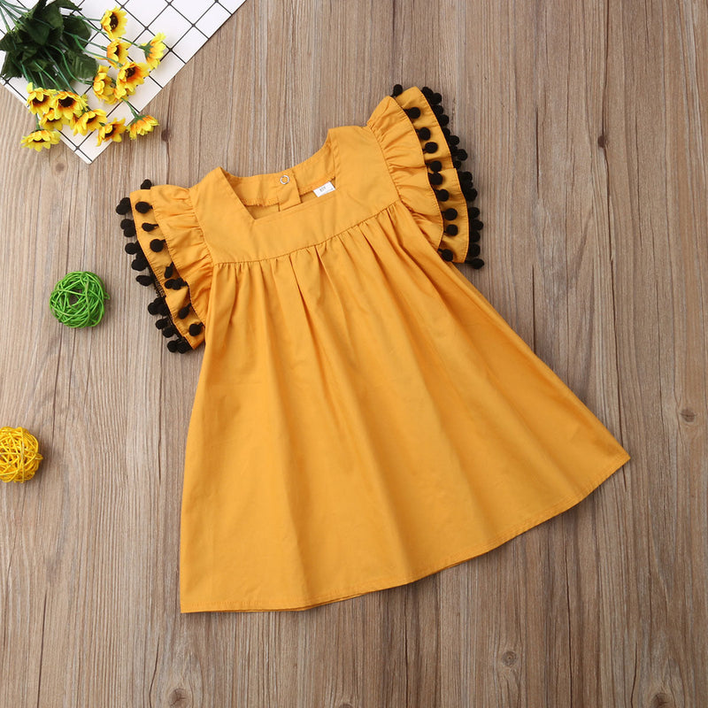 Children Newborn Clothing Sleeveless Kids Girls Dress Bigbuy