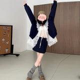 Temperament Leisure Style Red Sweater Baseball Jacket Fashionable All-matching Suit Bigbuy